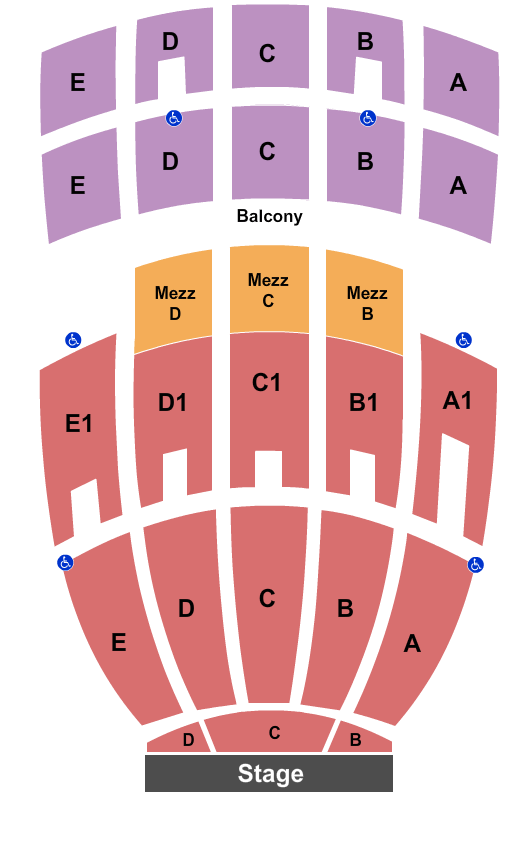 Indiana University Auditorium Les Miserables Seating Chart